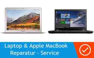 Notebook und Apple MacBook Reparaturen - Display austauschen 